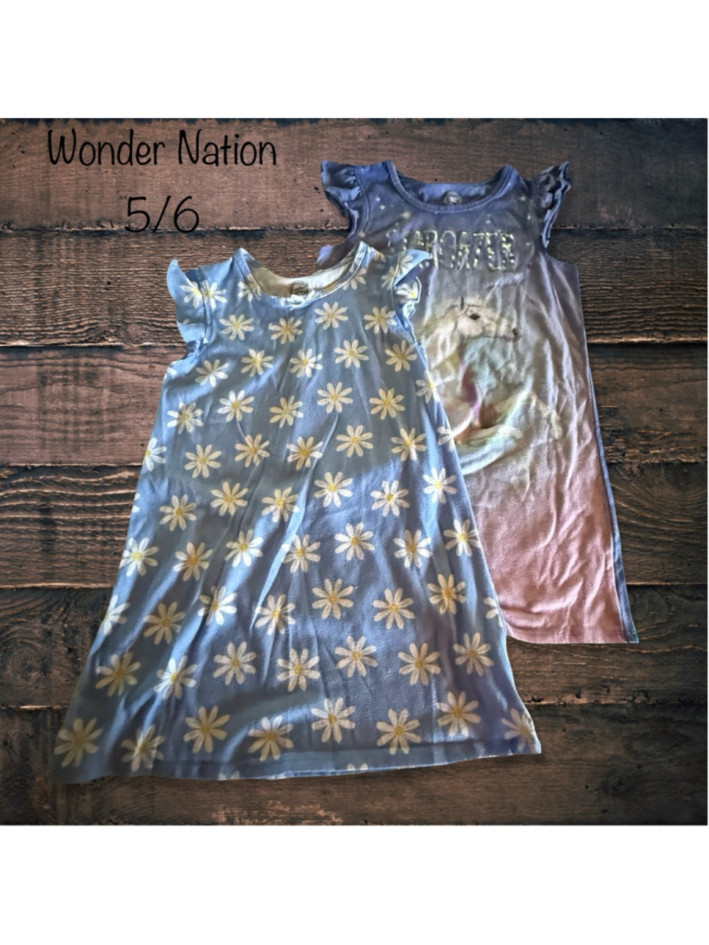 5/6 Wonder Nation Nightgowns
